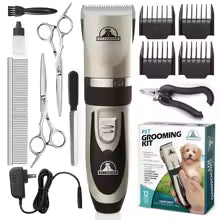 Cordless Dog Grooming Kit – Professional Quiet Pet Clippers