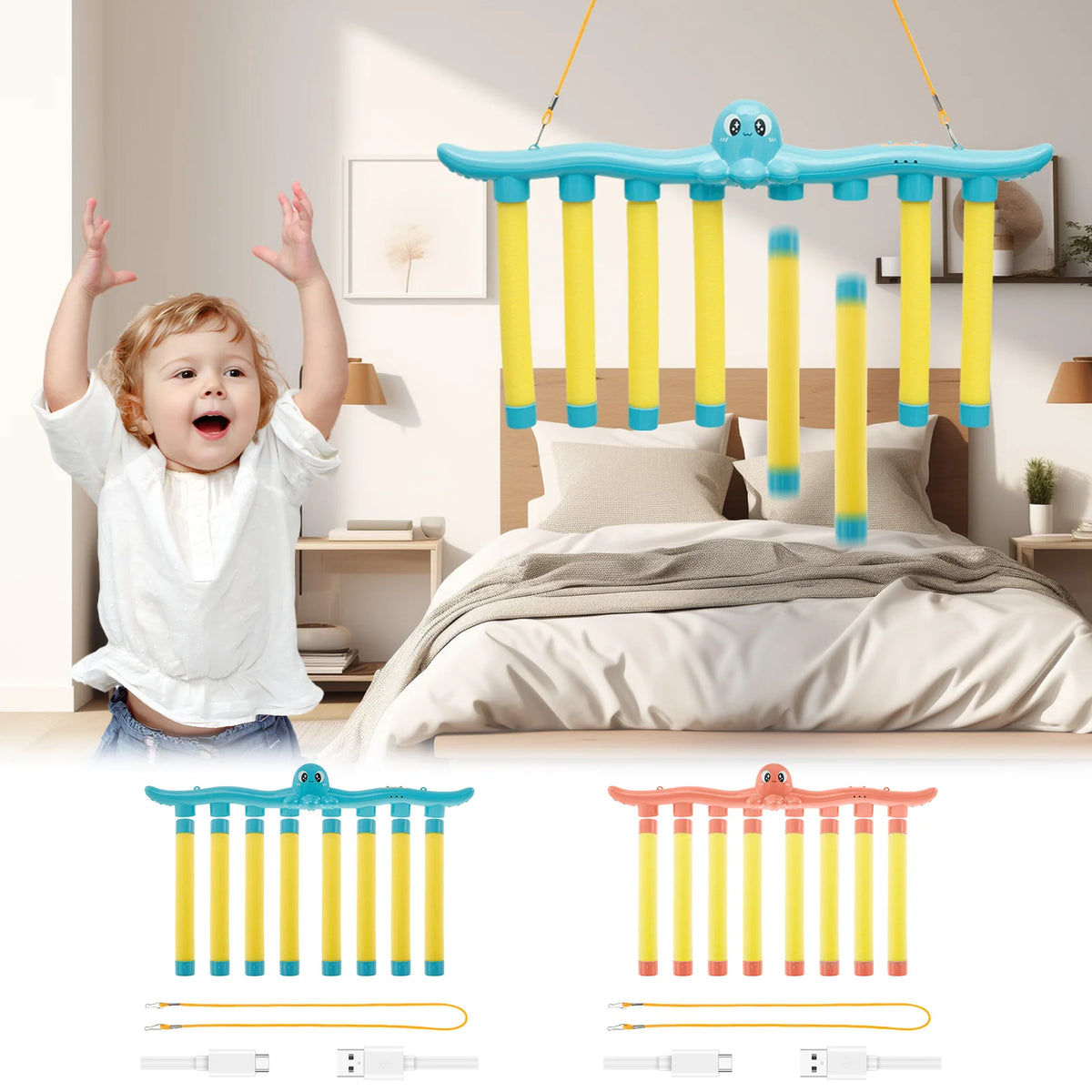 Challenge Falling Sticks Game Kids Stick Catching Toy Training Reaction Hand Eye Educational Parent-Child Interactive Toy Sports