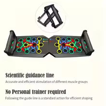 28 in 1 Push up Rack Board System Fitness Workout Train Home Gym Exercise Stands