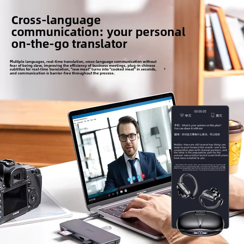 Lenovo XT80 Sports Wireless Earphones – Bluetooth 5.3, AI Translator & LED Display