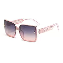 Sunglasses Oversize Fashion Style Big Shades Square Retro Vintage Men Women 2022